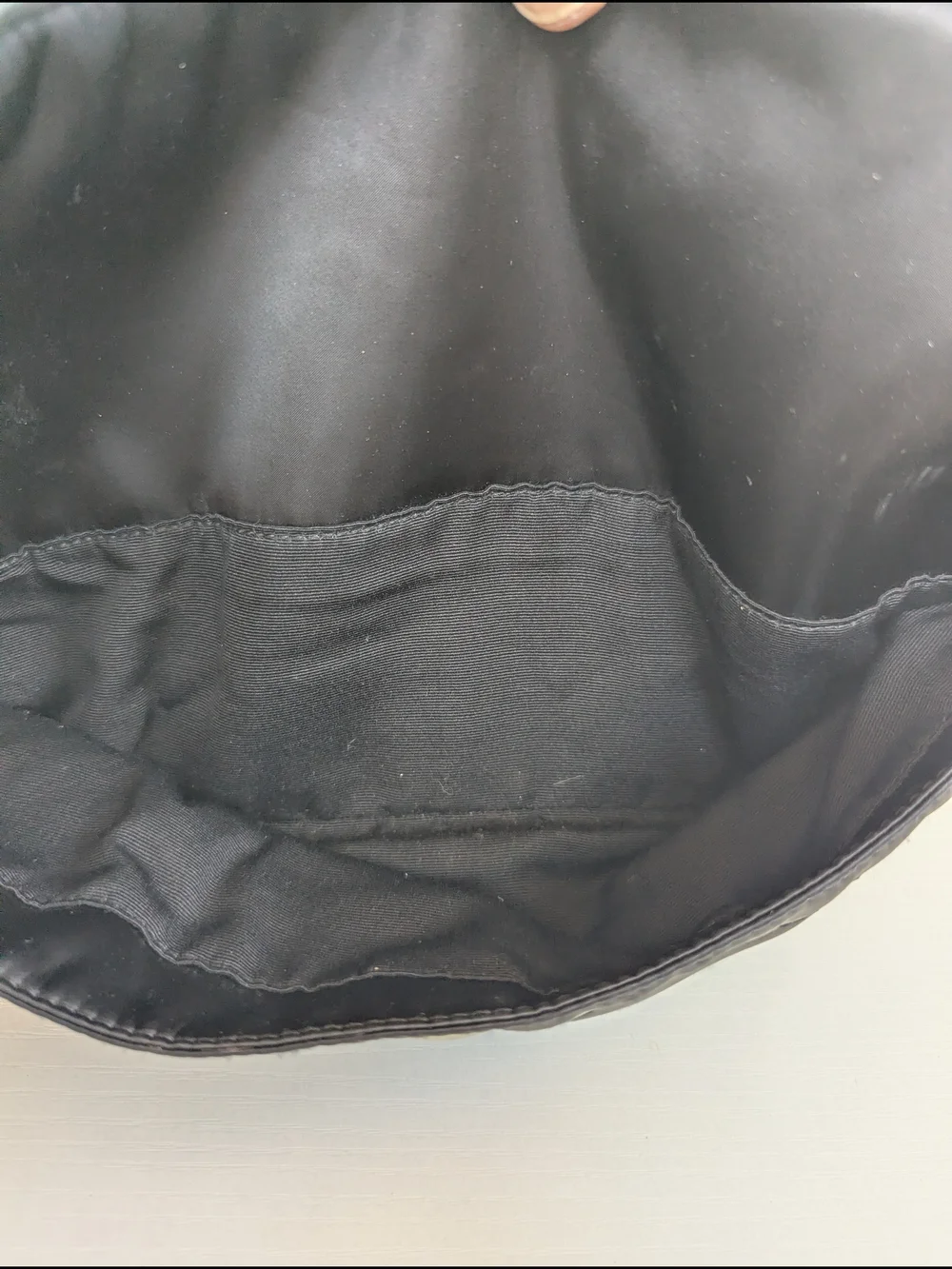 Coach Black Shoulder Bag with Cherry Charm Accent